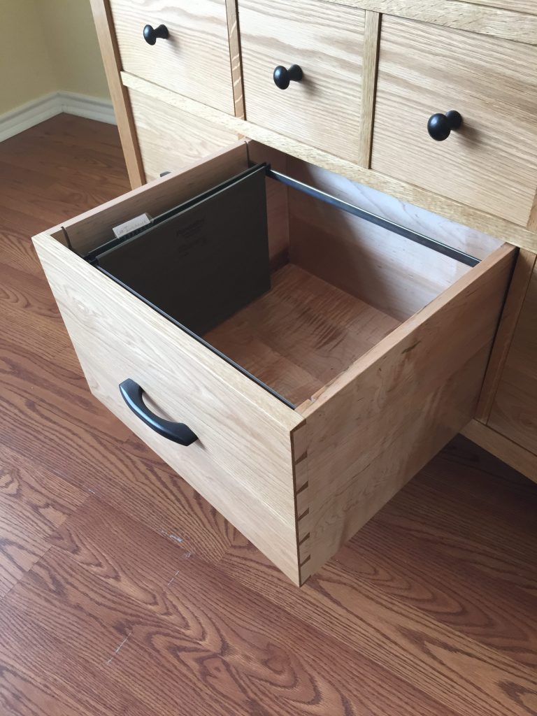 Filing Cabinet, Drawer Open, ISO custom crafted cabinet, hand made, filing cabinet in Dallas Texas